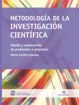 cover image of Metodología de la investigación científica